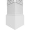 Ekena Millwork Craftsman Classic Square Non-Tapered Gilcrest Fretwork Column w/ Mission Capital & Mission Base CC1008ENGCTMIMI - alternate 2